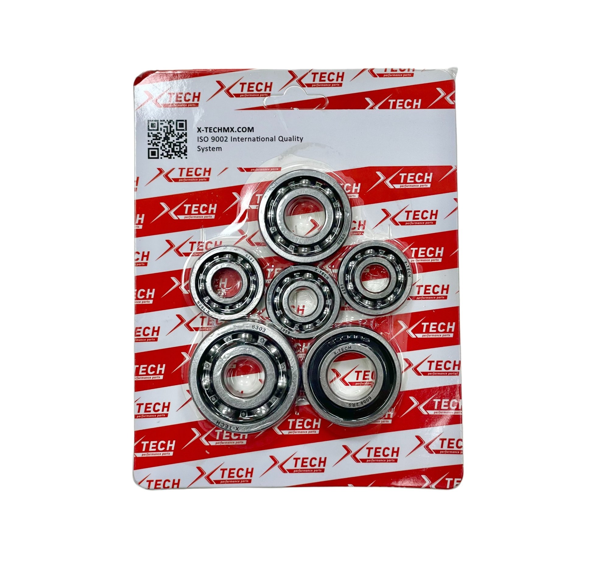 Набор подшипников двигателя 139QMB 80см3 X-tech